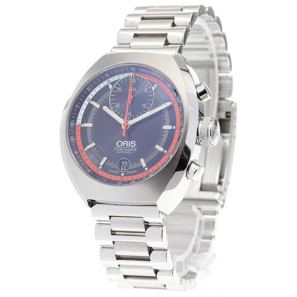 ORIS Chronoris 7564 Date Black Dial Automatic Men's Watch_845054 - Picture 1 of 8